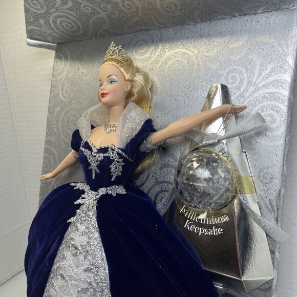 Mattel 2000 Barbie Doll Millennium Keepsake Special Edition Mattel New Years Eve - Picture 5 of 12